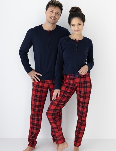 Мужская пижама Sensis XAVIER, Цвет: темно-синий, Размеры: M, изображение 2