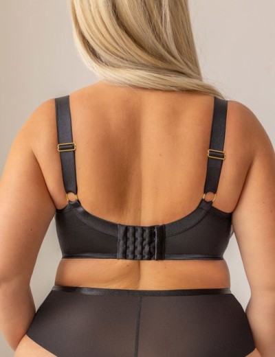 Бюстгальтер с мягкой чашкой Kris Line BLURRY soft, Цвет: черный+мульти, Размеры: 100E, изображение 2