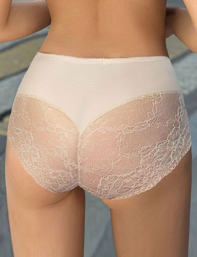 Высокие трусы Albina L NEW CHARM 256 пион, Цвет: пион, Размеры: 3XL, изображение 2