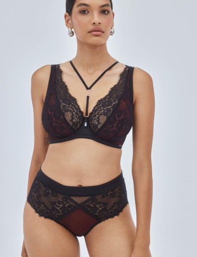 Трусы слипы Alles HEARTBEAT figi, Цвет: черный, Размеры: S, изображение 3