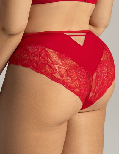 Трусы слипы Ava GRACE 2157 figi barbados, Цвет: красный, Размеры: M, изображение 2