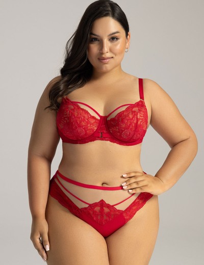 Трусы бразилиана Ava GRACE 2157 brazilian barbados, Цвет: красный, Размеры: L, изображение 3