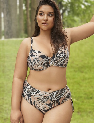 Плавки с регулировкой бока Ava SF220/2 latte, Цвет: капучино, Размеры: 2XL, изображение 6