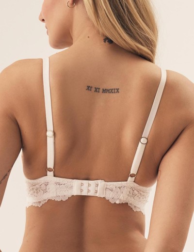 Кружевной бюстгальтер пуш-ап Esotiq 42354 SWEETHEART белый, Цвет: белый, Размеры: 65E, изображение 2