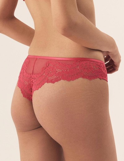 Кружевные стринги Esotiq 42358 SWEETHEART малиновый, Цвет: малиновый, Размеры: XL, изображение 2