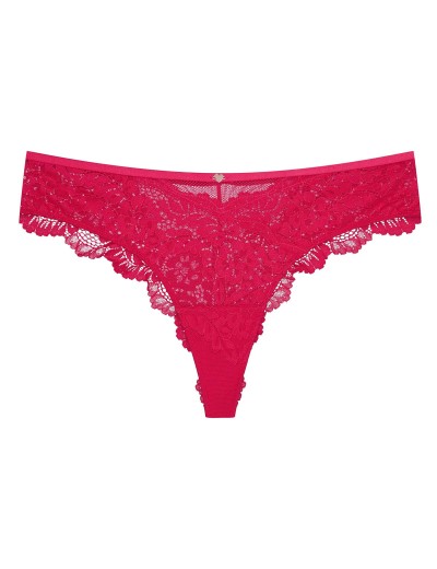 Кружевные стринги Esotiq 42358 SWEETHEART малиновый, Цвет: малиновый, Размеры: XL, изображение 4