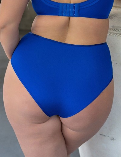 Трусы высокие Kris Line SUMMER NIGHT high waist, Цвет: кобальт, Размеры: M, изображение 2