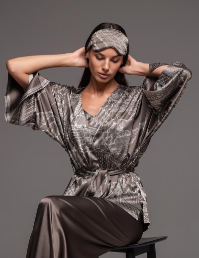 Повязка для глаз Mia-Amore AISHA 4320, Цвет: шоколад, Размеры: UN, изображение 2