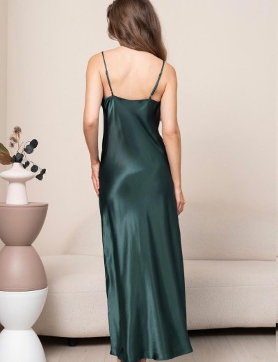 Длинная шелковая сорочка Mia-Amore BERGAMO 4385, Цвет: мультицвет, Размеры: S, изображение 3