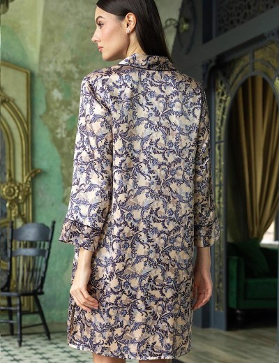 Домашняя рубашка-халат Mia-Amore CAROL 7387, Цвет: мультколор, Размеры: XL, изображение 3