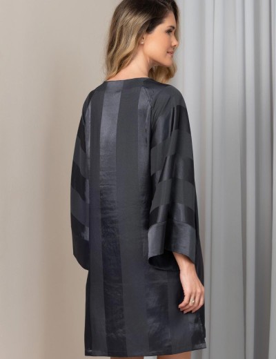 Домашняя туника Mia-Amore ILONA 7541 графит, Цвет: графит, Размеры: S/M, изображение 3