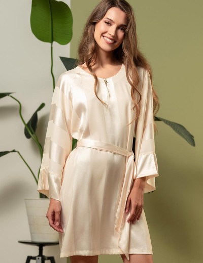 Домашняя туника Mia-Amore ILONA 7541 шампань, Цвет: шампань, Размеры: S/M, изображение 4