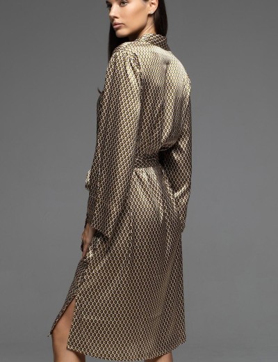 Домашняя рубашка-халат Mia-Amore INNA 7527, Цвет: мультколор, Размеры: M, изображение 2