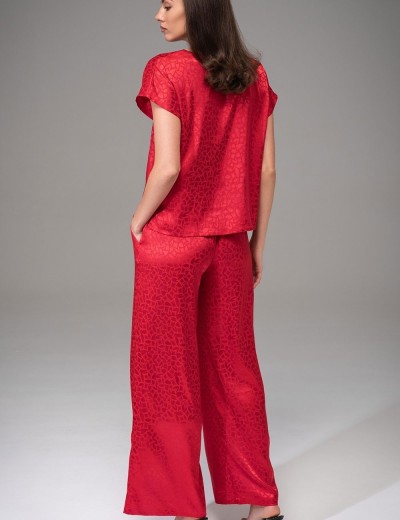 Атласный костюм Mia-Amore JOANNA 7316 красный, Цвет: красный, Размеры: S, изображение 3