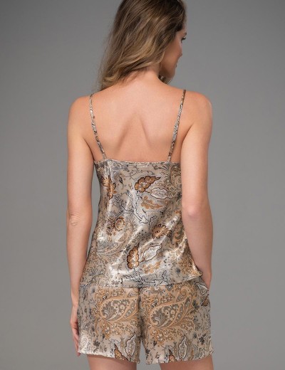 Шёлковая пижама Mia-Amore LIVIA 4492, Цвет: мультицвет, Размеры: 5XL, изображение 2