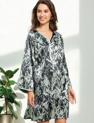 Короткая туника Mia-Amore SOLANGE 7477, Цвет: серо-ментоловый, Размеры: 2XL/3XL, изображение 2