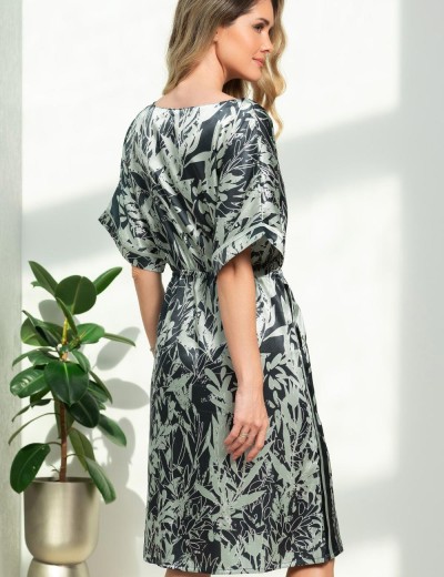 Туника атласная Mia-Amore SOLANGE 7517, Цвет: серо-ментоловый, Размеры: 2XL/3XL, изображение 2