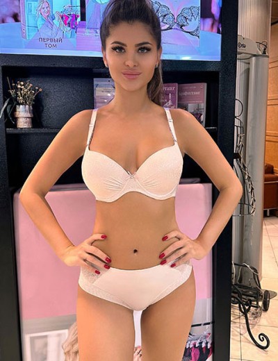 Бюстгальтер пуш-ап гель Albina L TRIUMPH 1771 пион, Цвет: пион, Размеры: 80D, изображение 4