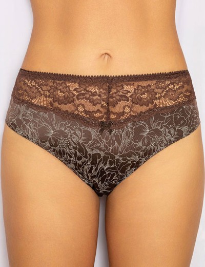 Трусы слипы Albina L TIFFANY 211 шоколад, Цвет: шоколад, Размеры: 3XL, изображение 4