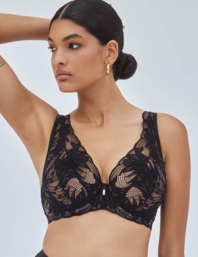 Бюстгальтер бралетт Alles BOUDOIR M Bralette black, Цвет: черный, Размеры: 65D, изображение 3