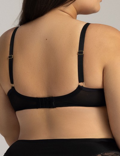 Бюстгальтер бралетт Ava HARMONY 2146 M black, Цвет: черный, Размеры: 70F, изображение 3