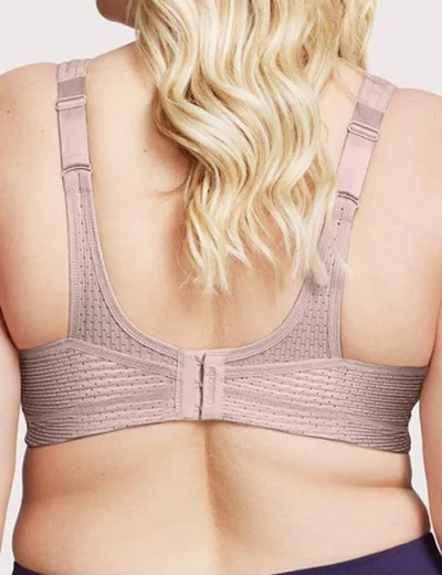 Спортивный бюстгальтер для большого бюста Glamorise GI1067 розовый загар, Цвет: розовый загар, Размеры: 110G, изображение 2 Спортивный бюстгальтер для большого бюста Glamorise GI1067 розовый загар, Цвет: розовый загар, Размеры: 110G, изображение 2