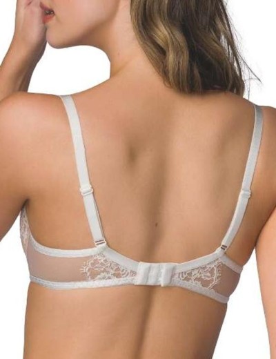 Бюстгальтер балконет пуш-ап MAT FRANCES M-3804-11 Beige-Milk, Цвет: молоко, Размеры: 70D, изображение 2