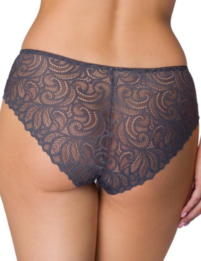 Кружевные трусы слипы MAT NERINE F-3931-5 Grey, Цвет: серый, Размеры: S, изображение 2