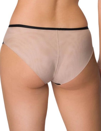 Трусы слипы MAT XANTHE F-3900-5 Beige-Black, Цвет: бежевый, Размеры: M, изображение 2