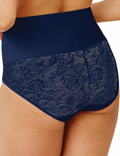 Корректирующие трусы с кружевом Maidenform DM0051 LC синий, Цвет: синий, Размеры: M, изображение 2 Корректирующие трусы с кружевом Maidenform DM0051 LC синий, Цвет: синий, Размеры: M, изображение 2