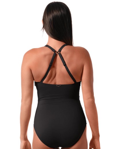 Совместный купальник с вшитыми чашками Jantzen JZ25004M черный, Цвет: черный, Размеры: XL, изображение 4