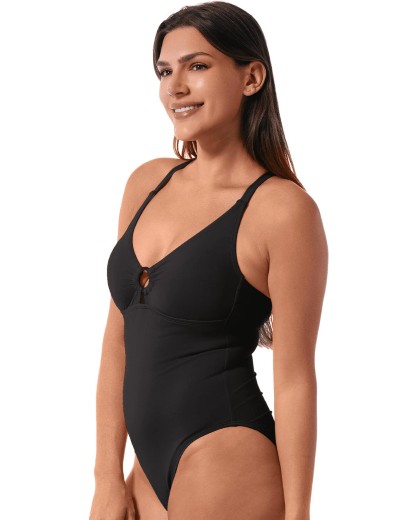 Цельный купальник Jantzen JZ25006M черный, Цвет: черный, Размеры: XL, изображение 3