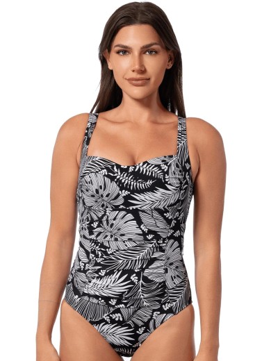 Слитный купальник на завязках Jantzen JZ25025M черный/белый, Цвет: черный/белый, Размеры: XL, изображение 2