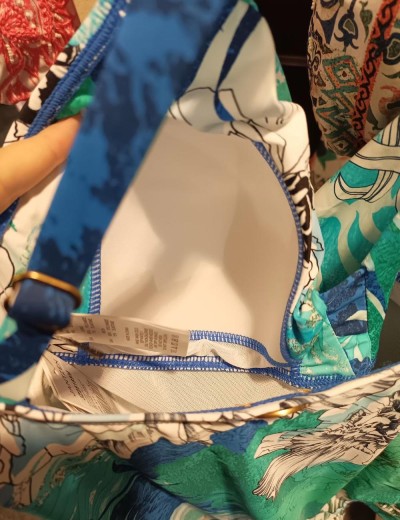 Слитный купальник с драпировкой Jantzen JZ25185M мульти, Цвет: мульти, Размеры: L, изображение 6