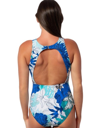 Закрытый купальник для плавания Jantzen JZ25186M, Цвет: мульти, Размеры: L, изображение 4