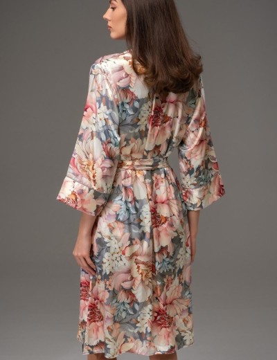 Шёлковая туника Mia-Amore FLORIN 4371, Цвет: мультицвет, Размеры: 4XL/5XL, изображение 2