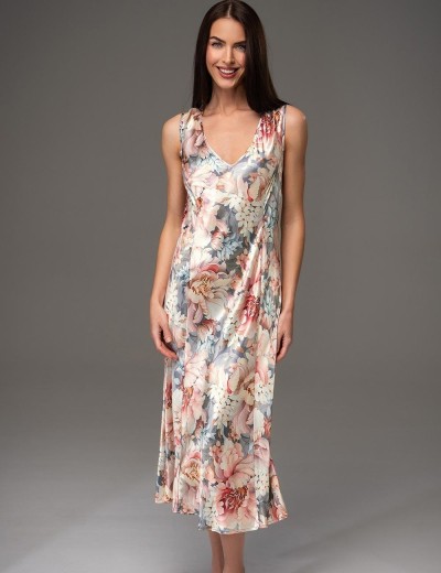 Длинная ночная сорочка Mia-Amore FLORIN 4488, Цвет: мультицвет, Размеры: 2XL, изображение 3