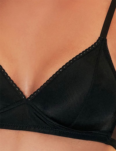 Комплект Sielei LITTLE SHINE 76163 триангул+стринги nero, Цвет: nero (черный), Размеры: 75B, изображение 3