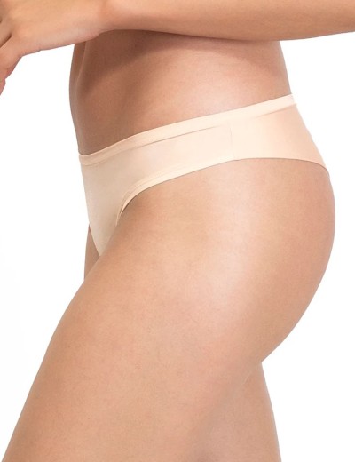 Трусы бразилиана гладкие Sielei FANTASTIC 1347 cipria, Цвет: cipria (телесный), Размеры: XS, изображение 3