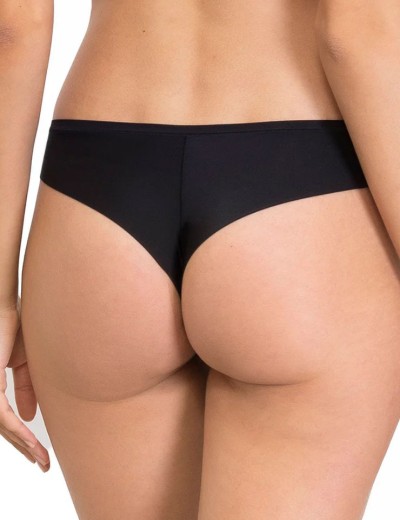 Трусы бразилиана гладкие Sielei FANTASTIC 1347 nero, Цвет: nero (черный), Размеры: XS, изображение 2