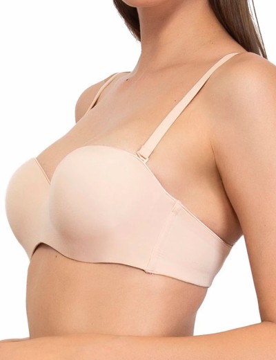 Бюстгальтер анжелика с пуш-ап Sielei FANTASTIC 1580 cipria, Цвет: cipria (телесный), Размеры: 80C, изображение 2