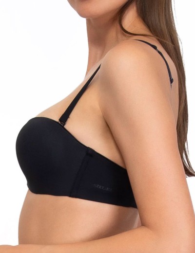 Бюстгальтер анжелика с пуш-ап Sielei FANTASTIC 1580 nero, Цвет: nero (черный), Размеры: 90B, изображение 2