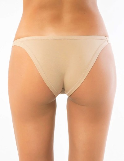 Трусики танга из хлопка и модала Sielei IOSONOIO 5003 skin, Цвет: skin (телесный), Размеры: S, изображение 4