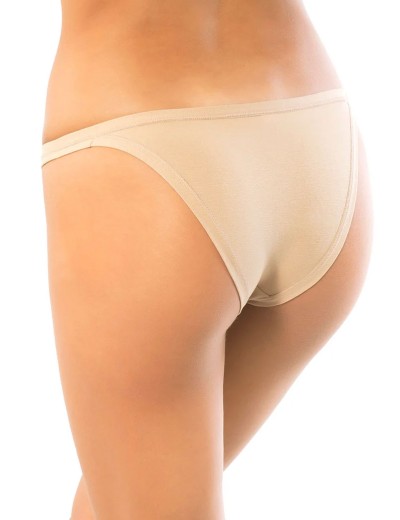 Трусики танга из хлопка и модала Sielei IOSONOIO 5003 skin, Цвет: skin (телесный), Размеры: S, изображение 2