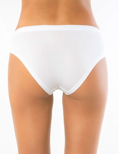 Трусы слипы из хлопка и модала Sielei IOSONOIO 5005 bianco, Цвет: bianco (белый), Размеры: M, изображение 7