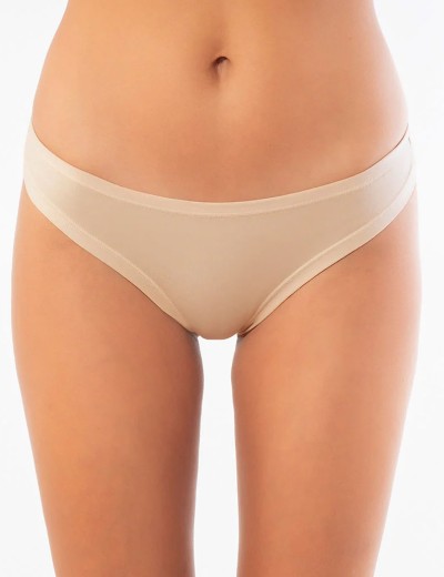 Трусики бразилиана из хлопка с модалом Sielei IOSONOIO 5007 skin, Цвет: skin (телесный), Размеры: S, изображение 3