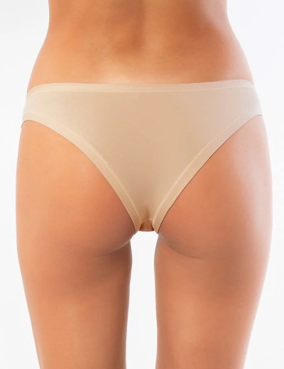 Трусики бразилиана из хлопка с модалом Sielei IOSONOIO 5007 skin, Цвет: skin (телесный), Размеры: S, изображение 4