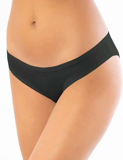 Заниженные трусики из хлопкового модала Sielei IOSONOIO 5013 nero, Цвет: nero (черный), Размеры: M, изображение 3