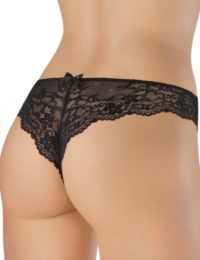 Трусы бразилиана Amelie MICROLACE 8029-3 черный, Цвет: черный, Размеры: 2XL, изображение 2 Трусы бразилиана Amelie MICROLACE 8029-3 черный, Цвет: черный, Размеры: 2XL, изображение 2