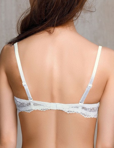 Бюстгальтер пуш-ап с гелем Amelie MICROLACE 8029 молочный, Цвет: молочный, Размеры: 70D, изображение 3